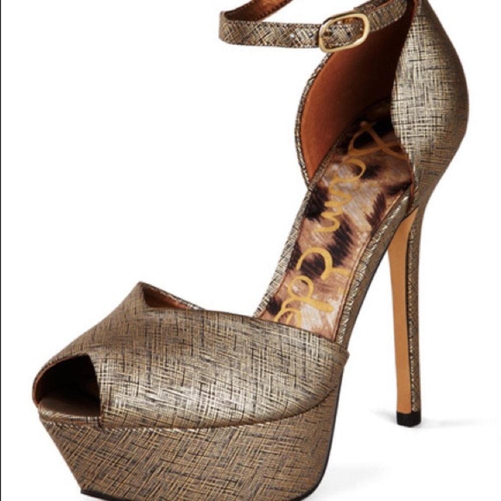 Sam Edelman Marina Peep Toe Heels